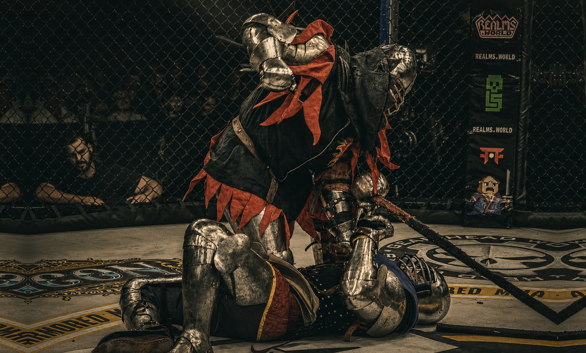 Armored MMA training