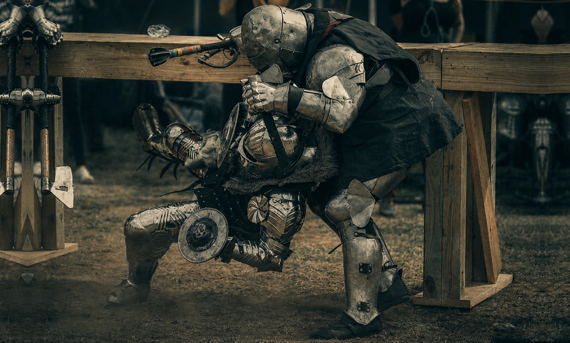 Armored combat detail