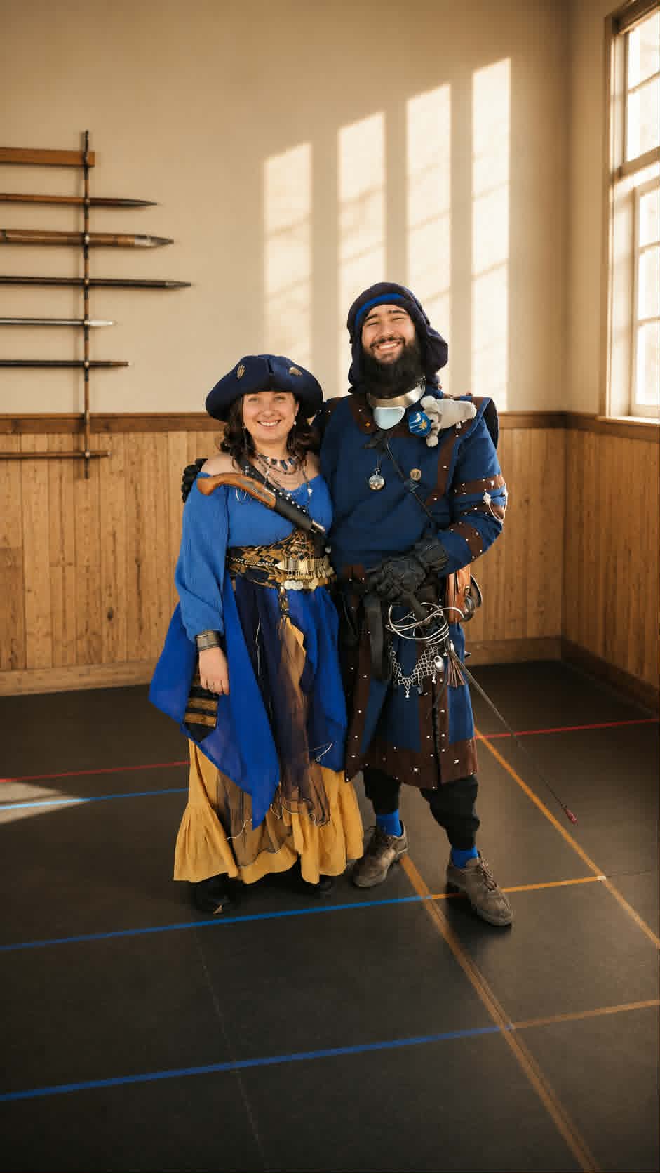 Costumed date night adventure